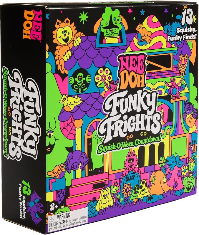 NeeDoh Funky Frights Squish-O-Ween Countdown