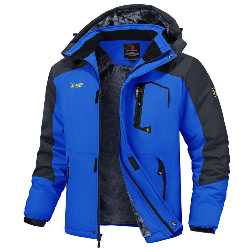 Men’s Waterproof Fleece Winter Jacket