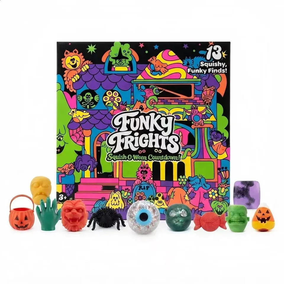 NeeDoh Funky Frights Squish-O-Ween Countdown