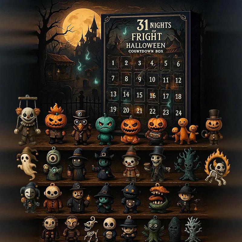 Halloween Mini Figure Advent Calendar