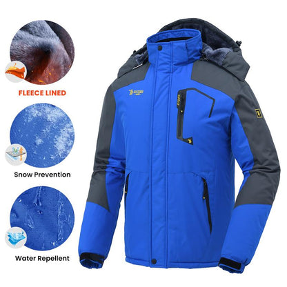 Men’s Waterproof Fleece Winter Jacket