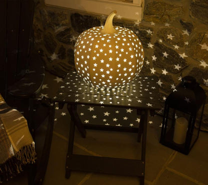 Stargazer Illuminated Pumpkin
