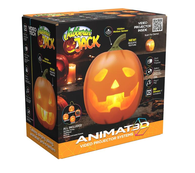 Jabberin’ Jack Animated Pumpkin