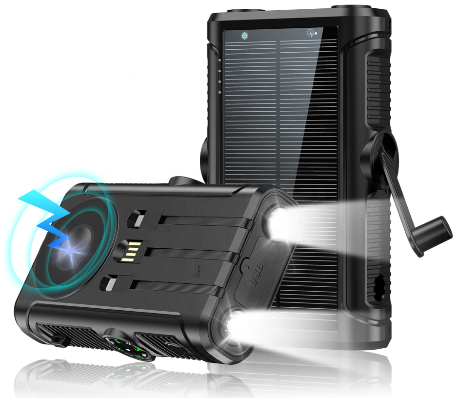 Lunavelle™ Wireless Solar Power Bank