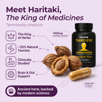 Cápsulas de Haritaki para el Tercer Ojo